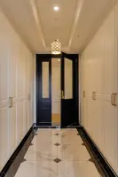 양개중문이 열린 클래식 힐스테이트 현관 인테리어